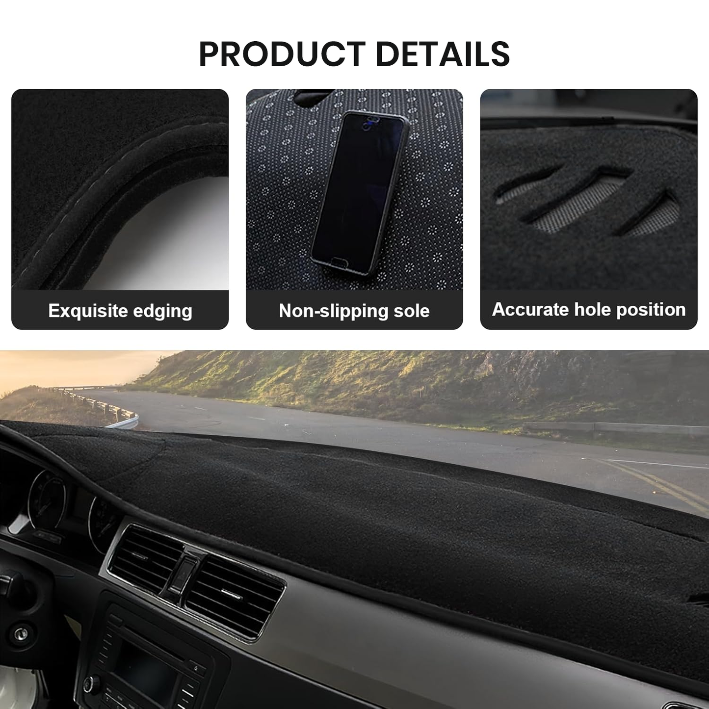 Dashboard Cover for Toyota HiAce 2006 - 2025
