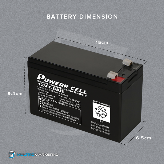 Lead Acid Battery 12v7.0 AH