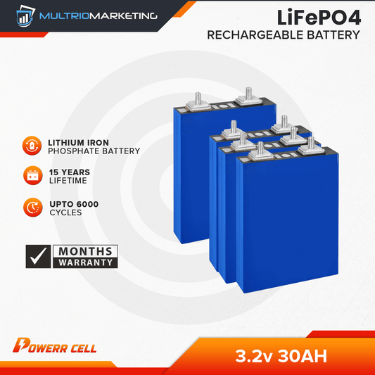 LiFePO4 Battery 3.2V 30Ah