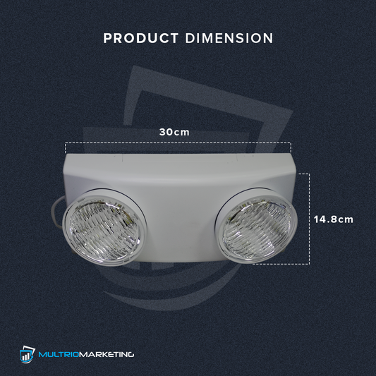 LED Emergency Light - Dual Optic 10W