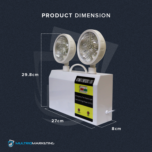 LED Emergency Light - 10W (Yellow)