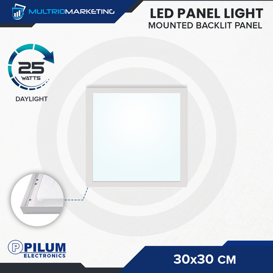 LED Panel Light - Surface Mounted - 30x30cm