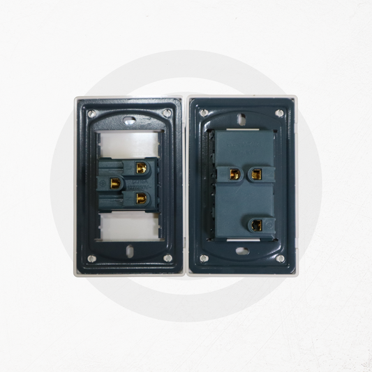 Wall Outlet - Universal Socket - Gray