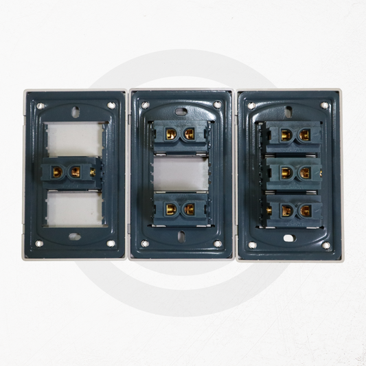 Wall Outlet - Wide Series Socket - Gray