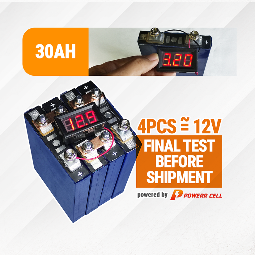 LiFePO4 Battery 3.2V 30Ah