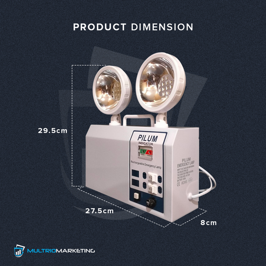 LED Emergency Light - 10W PILUM