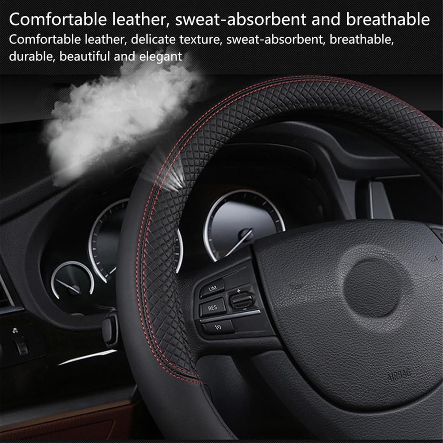Steering Wheel Cover - Fiber Grain