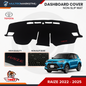 Dashboard Cover for Toyota - Raize 2022 - 2025