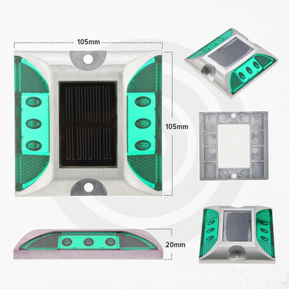 Solar Road Stud - Flashing LED