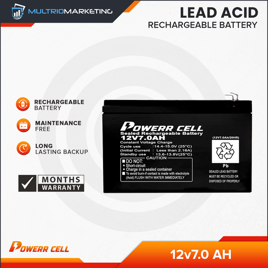 Lead Acid Battery 12v7.0 AH