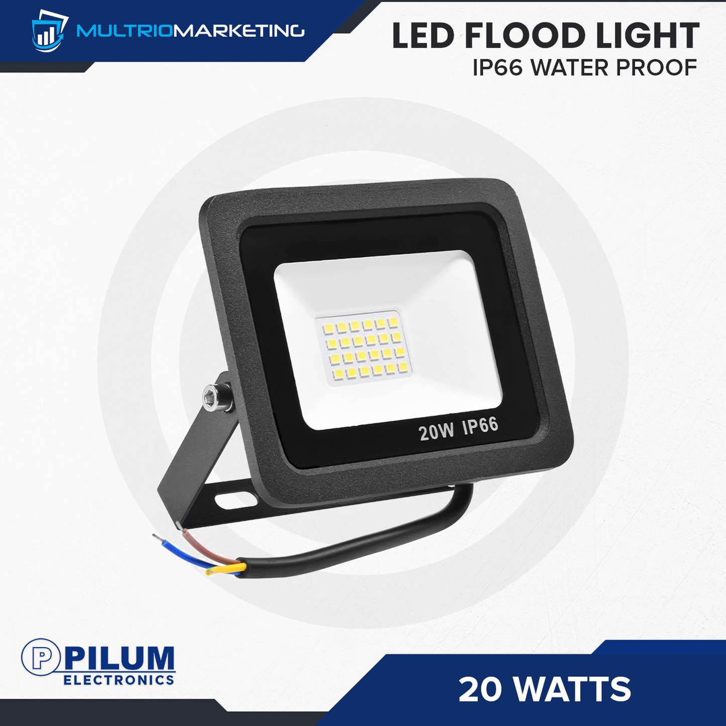 LED Flood Light - 20 Watts