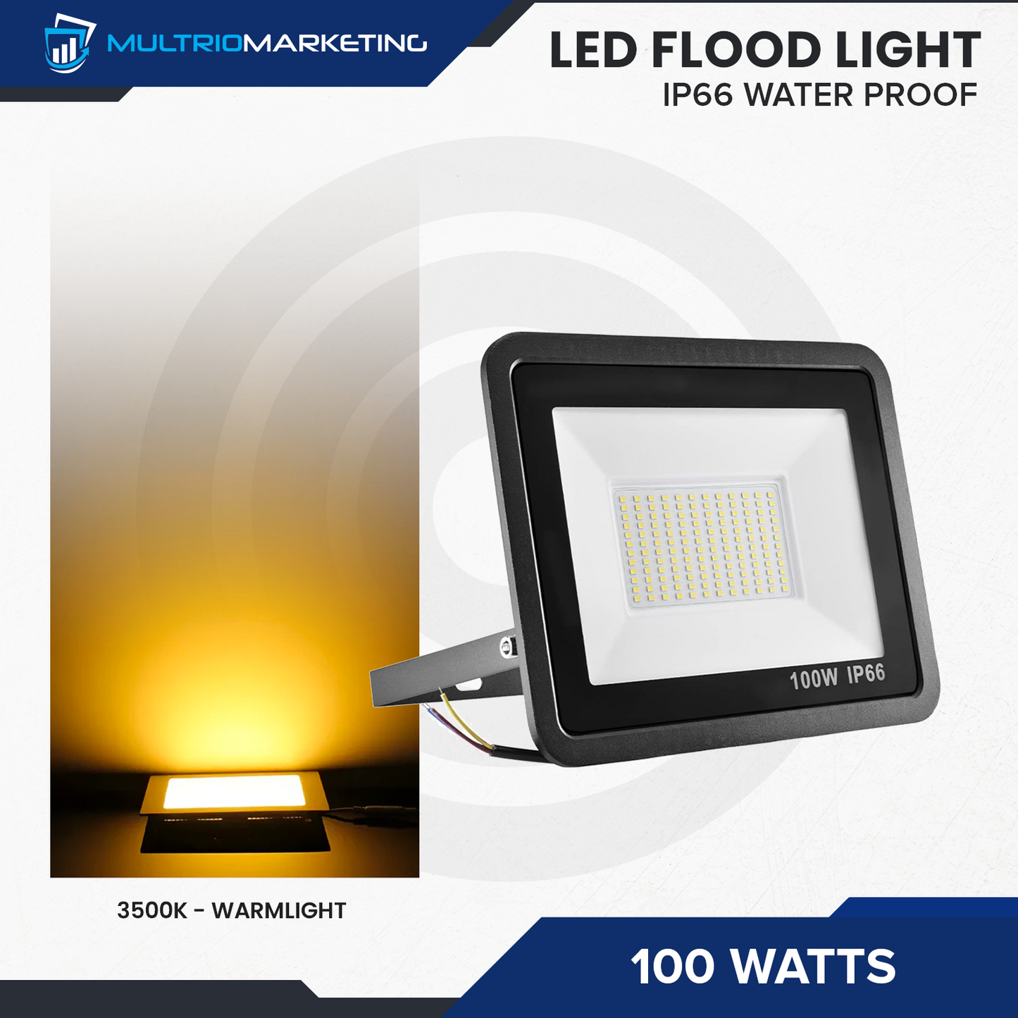 LED Flood Light - 100 Watts