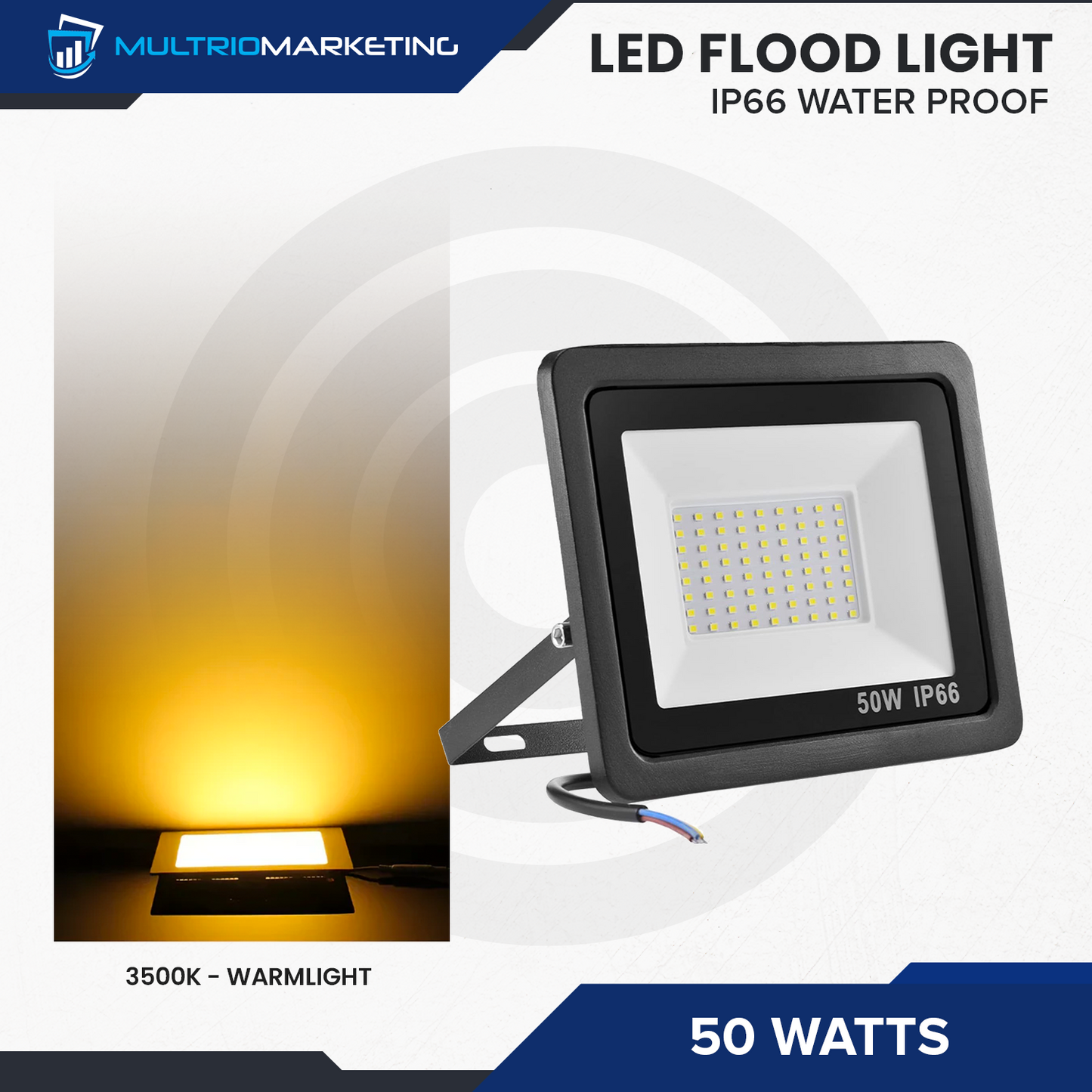 LED Flood Light - 50 Watts