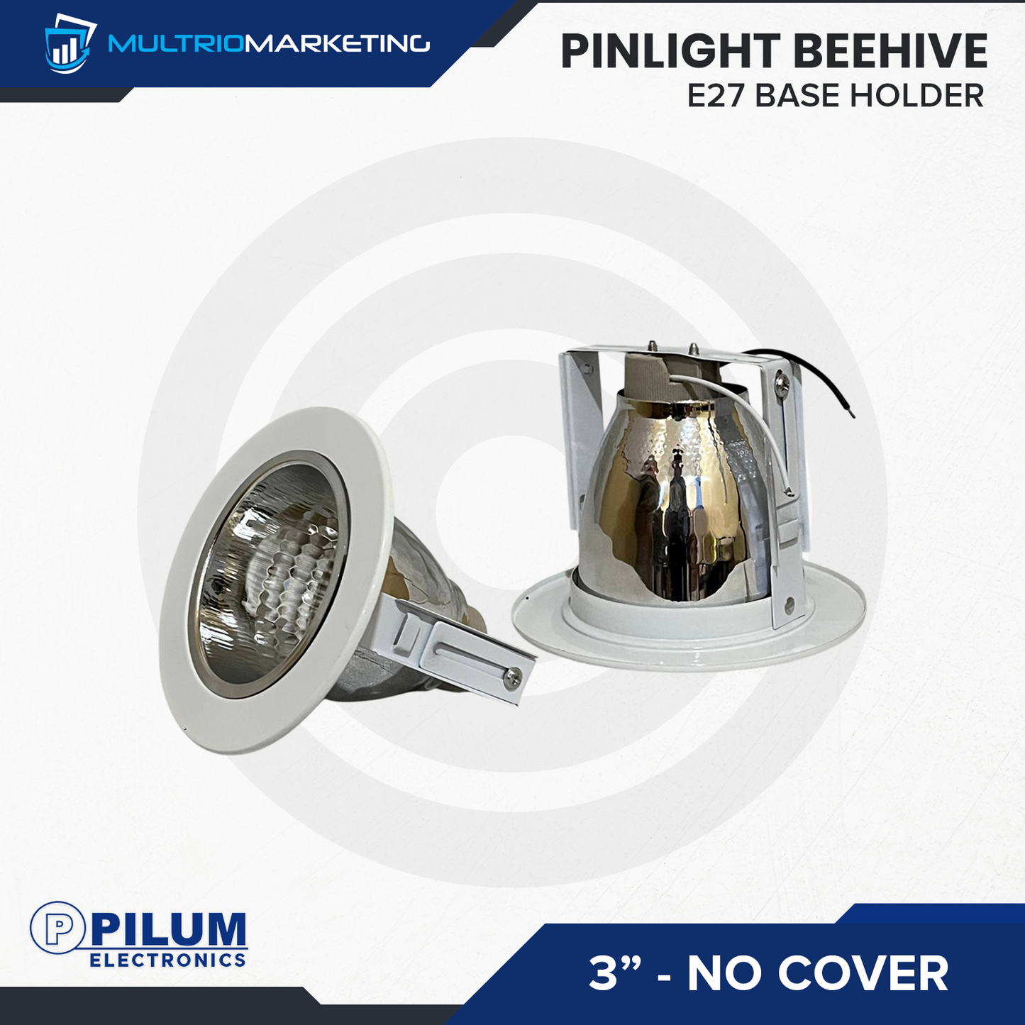 Pinlight Recessed - Beehive