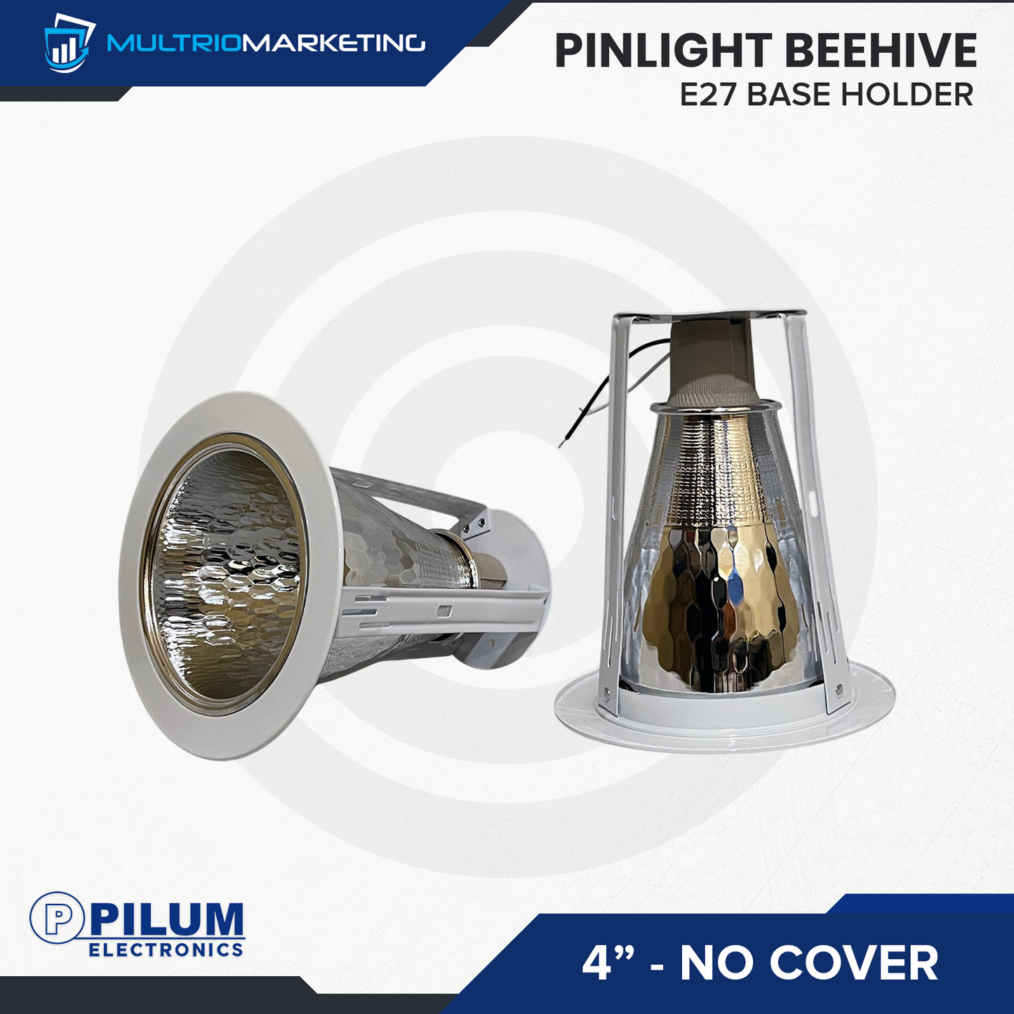 Pinlight Recessed - Beehive