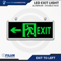 LED Exit Sign - Double Face - Aluminum