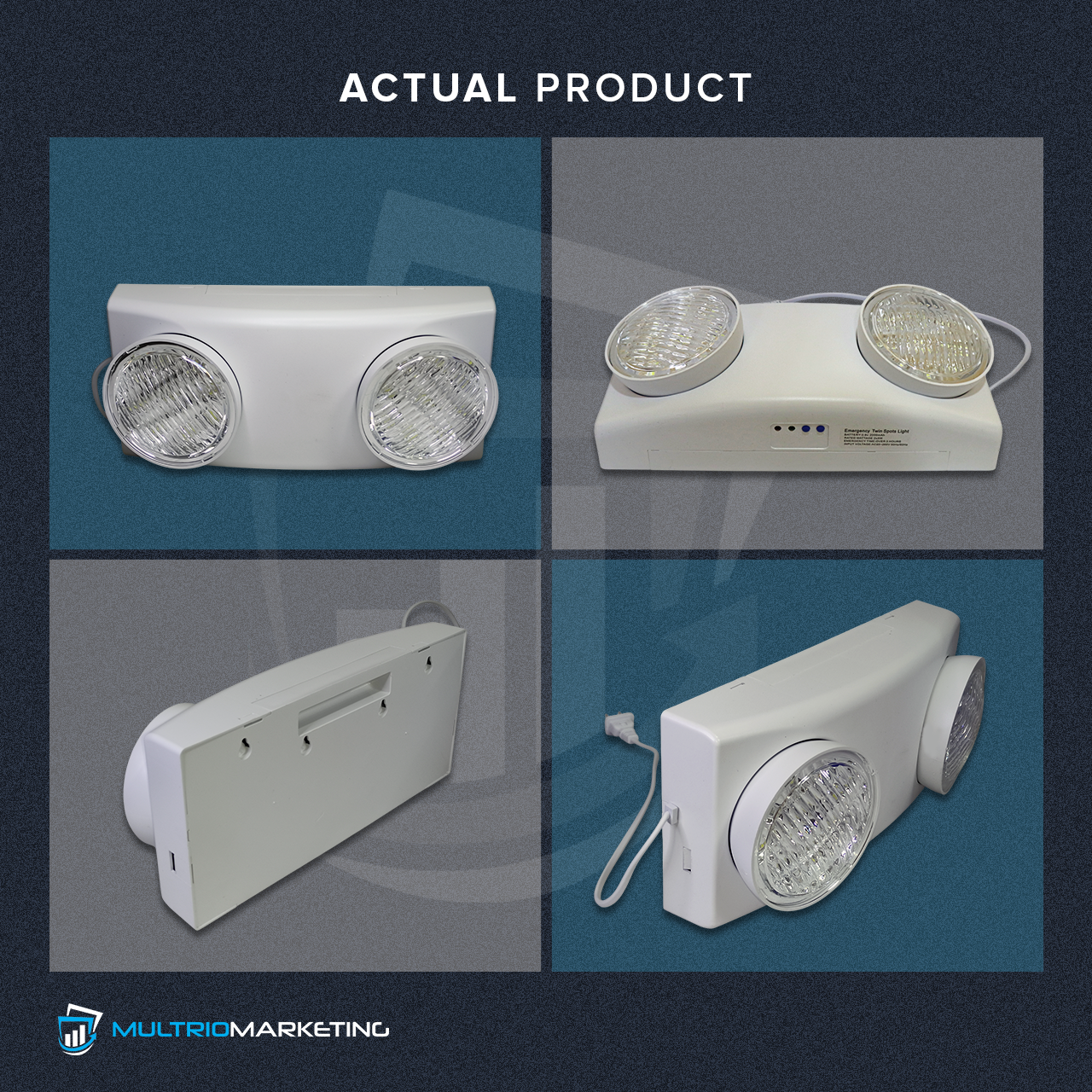 LED Emergency Light - Dual Optic 10W