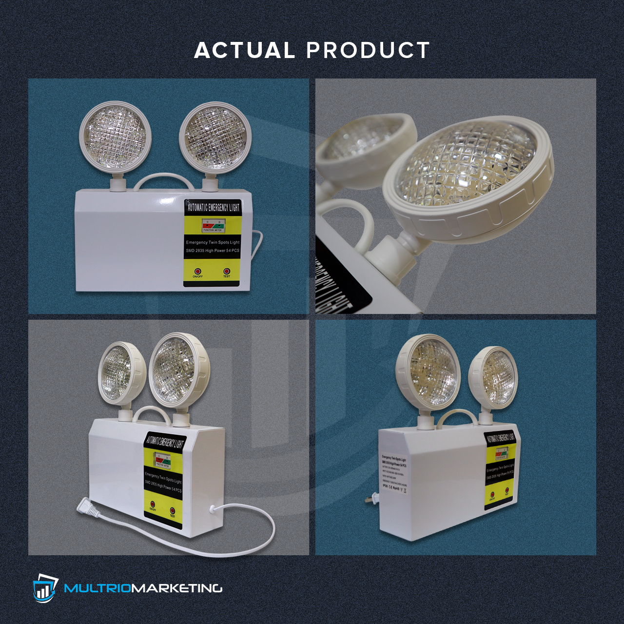 LED Emergency Light - 10W (Yellow)