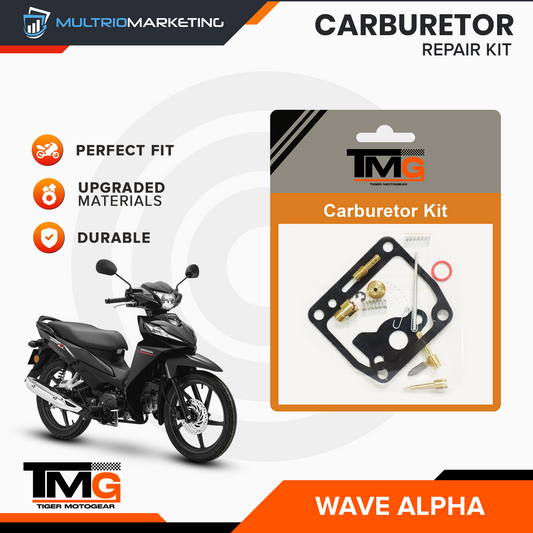 Carburetor Repair Kit - Wave Alpha