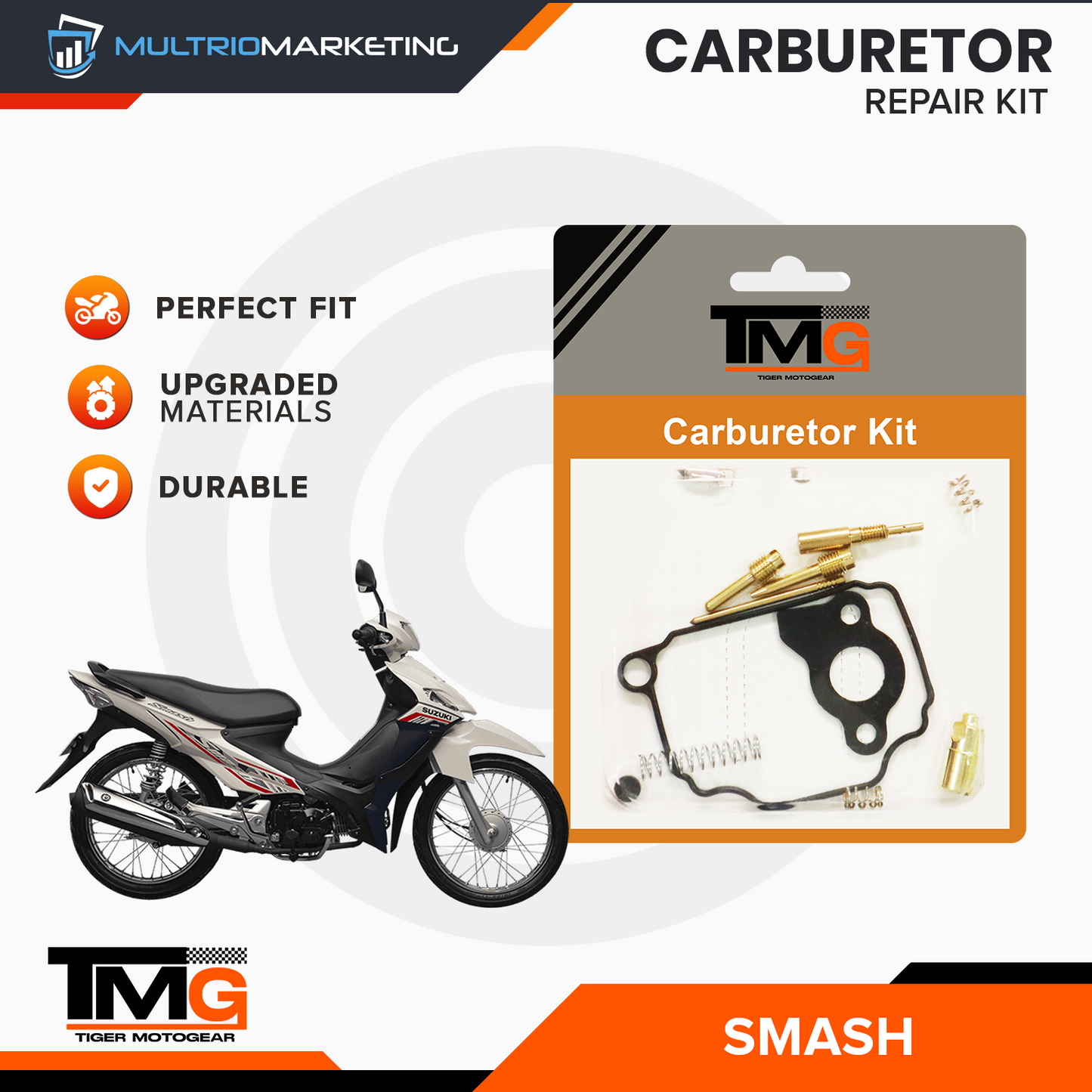 Carburetor Repair Kit - Smash