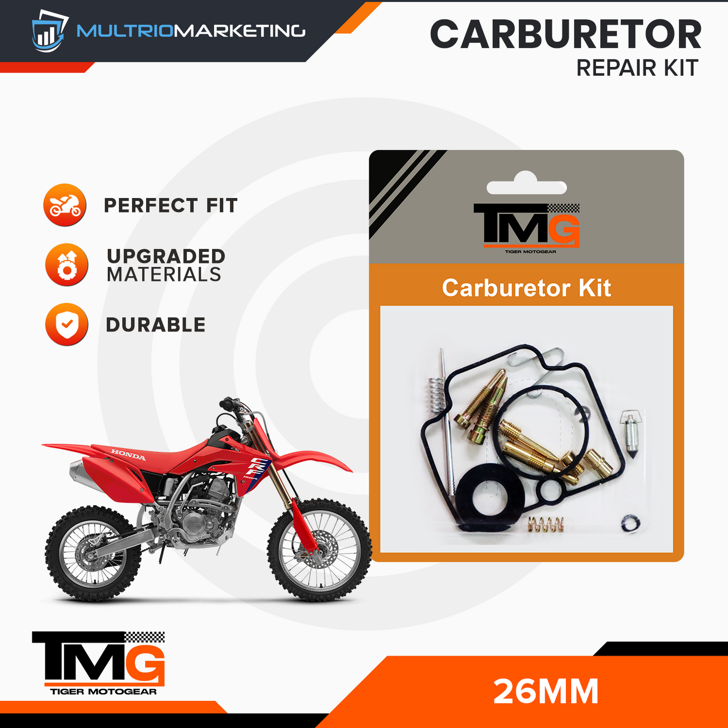 Carburetor Repair Kit - 26MM