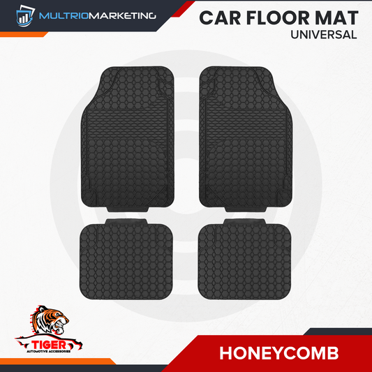 Universal Car Floor Mat - Honeycomb