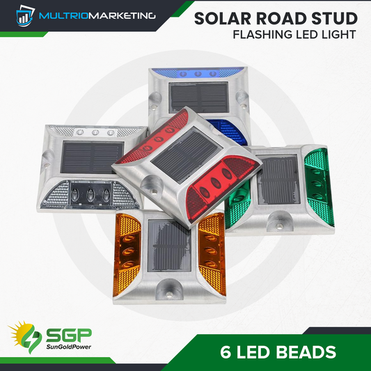 Solar Road Stud - Flashing LED