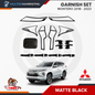Mitsubishi Montero 2018-2023 Matte Black Garnish Set