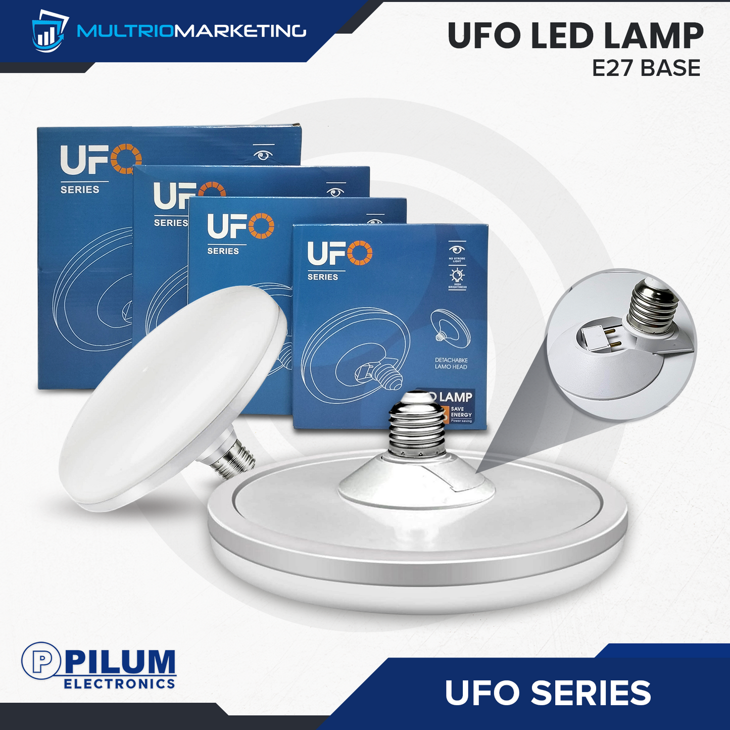 E27 LED Lamp - UFO Series