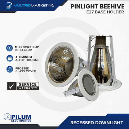Pinlight Recessed - Beehive