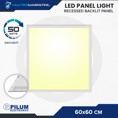 LED Panel Light - Recessed - 60x60cm