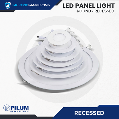 LED Panel Light - Recessed - Round