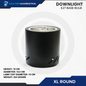 Round Downlight – E27 Base Compatible
