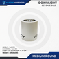 Round Downlight – E27 Base Compatible