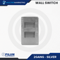 Wall Switch- One Way - Silver