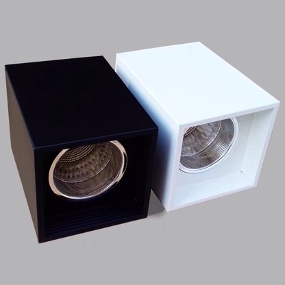 Square Downlight – E27 Base Compatible