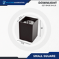 Square Downlight – E27 Base Compatible