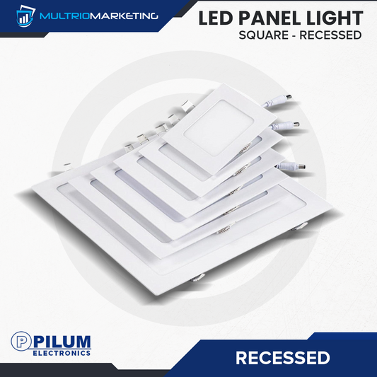 LED Panel Light - Recessed - Square