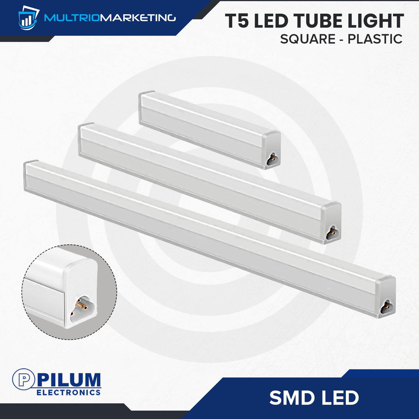 T5 LED Tube Light - Square