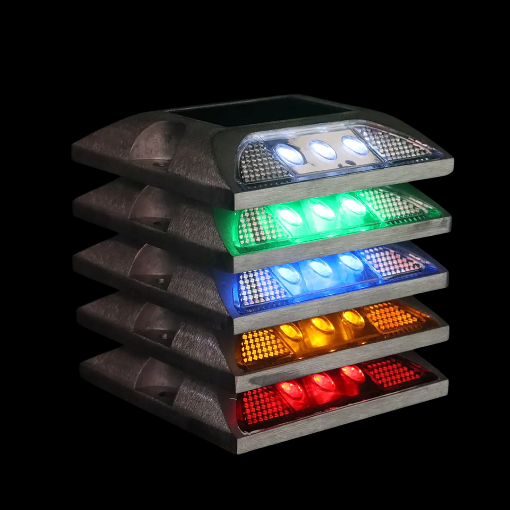 Solar Road Stud - Flashing LED