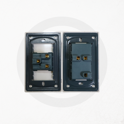 Wall Outlet - Universal Socket - Gray