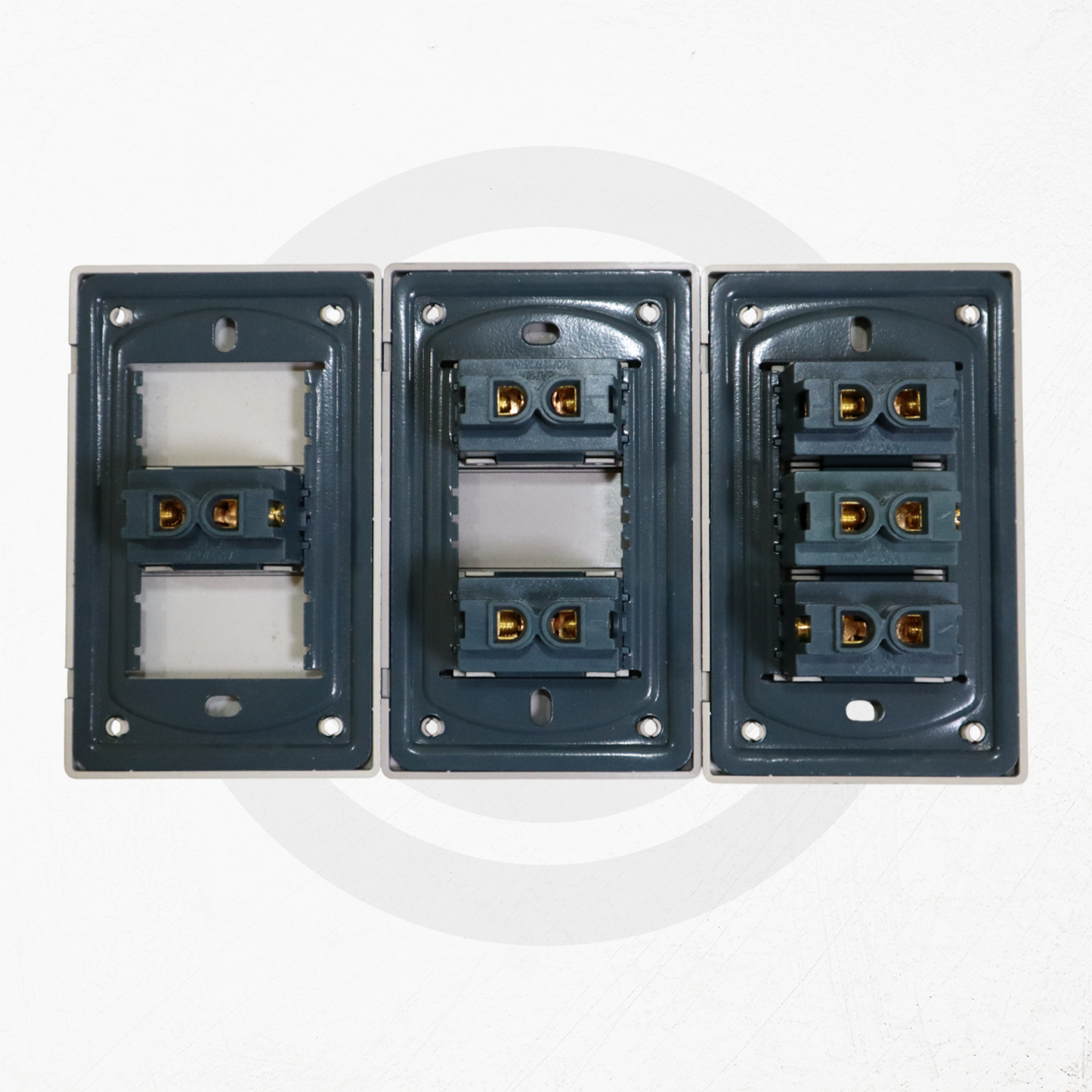 Wall Outlet - Wide Series Socket - Gold