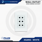 Wall Outlet - Wide Series Socket - White