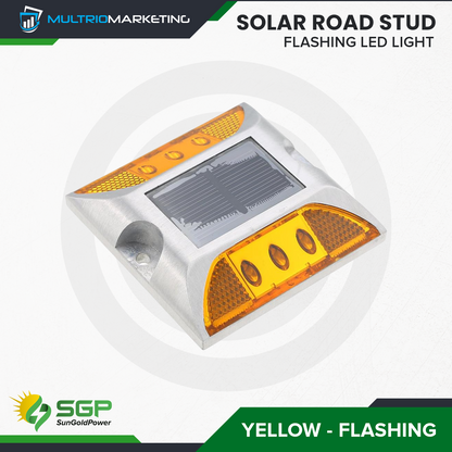 Solar Road Stud - Flashing LED
