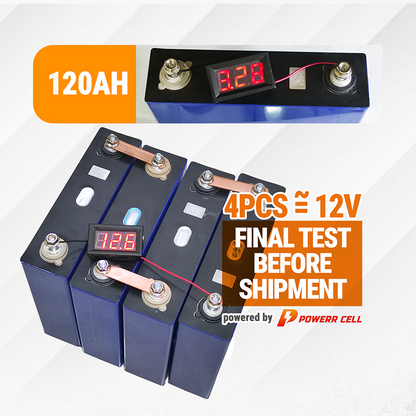 LiFePO4 Battery 3.2V 120Ah