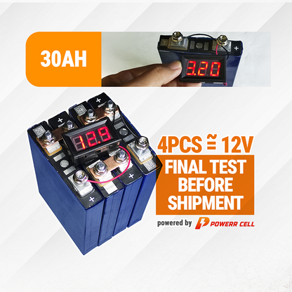 LiFePO4 Battery 3.2V 30Ah