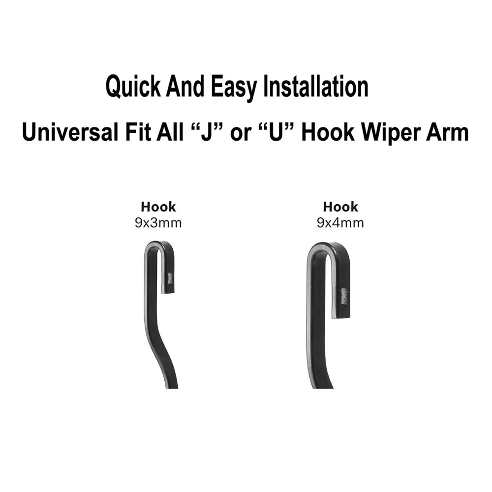 Universal Wiper Blade - Iron Steel