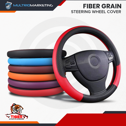 Steering Wheel Cover - Fiber Grain